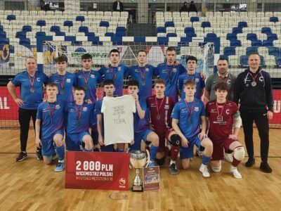 Uczeń naszej szkoły wicemistrzem Polski w Futsalu!